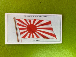 Player's Cigarettes Card Flags Of The League Of Nations -  Japan - Other & Unclassified