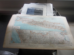 Java Und Mittlers Sumatra 44x28 Cm - Carte Geographique