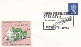 GB Engeland  1972 Laira Diesel Depot Plymouth - Treni