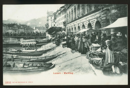 14768 - SUISSE - LUZERN - Markittag  - DOS NON DIVISE - Lucerne