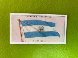 Player's Cigarettes Card Flags Of The League Of Nations -  Nicaragua - Sonstige & Ohne Zuordnung