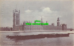 R605588 Thames Side London. Houses Of Parliament. Knight Series. No. 1190. 1907 - Other & Unclassified