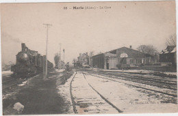 AISNE - 68 - MARIE - La Gare - Autres & Non Classés