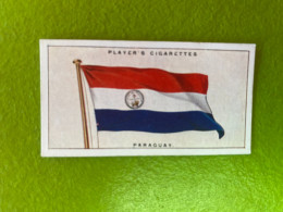 Player's Cigarettes Card Flags Of The League Of Nations -  Paraguay - Sonstige & Ohne Zuordnung