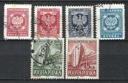 POLOGNE Ca.1955: Lot D'obl. - Oblitérés