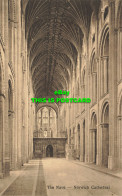 R604575 Norwich Cathedral. The Nave. Postcard - Mondo