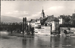 11745490 Olten Aarepartie Alte Bruecke Olten - Andere & Zonder Classificatie