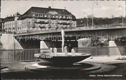 11745483 Olten Neue Bahnhofbruecke Springbrunnen Olten - Autres & Non Classés