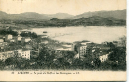 2A-CORSE  -AJACCIO -  Le Fond Du Golfe Et Les Montagnes - Ajaccio