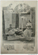 Le Théâtre Illustré - "Une Nuit De Cléopatre", Opéra - Paroles De M. Jules Barbier - Page Original - 1885 - Documents Historiques