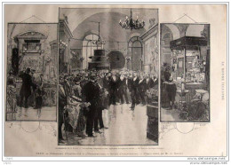 Paris - Exposition D´électricité à L´Observatoire - Soirée D´inauguration - Page Original 1885 - Documents Historiques