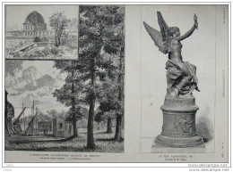 Observatoire D´Astronomie Physique De Meudon - L´installation Provisoire - Page Original - 1885 - 2 - Documents Historiques