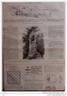 Échecs - Problème N° 1035 Par M. G. Humbert - Schach - Chess - Page Original 1885 - Documents Historiques