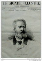 Edmond About -  Page Original 1885 - Documents Historiques