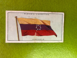 Player's Cigarettes Card Flags Of The League Of Nations -  Venezuela - Altri & Non Classificati