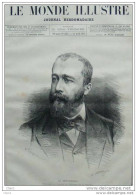 M. Brisson - Président Du Conseil Et Ministère De La Justice -  Page Original 1885 - Documents Historiques