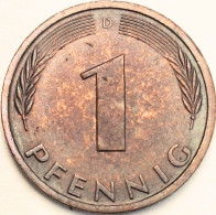 Germany Federal Republic - Pfennig 1984 D, KM# 105 (#4491) - 1 Pfennig