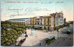 ARGENTINE - BUENOS AIRES - Plaza Y Estacion Once  - Argentinië