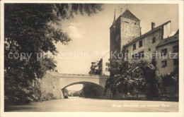 11745314 Brugg AG Aarebruecke Und Schwarzer Turm Brugg AG - Sonstige & Ohne Zuordnung