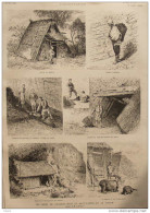 Les Mines De Charbon Dans Le Haut-Tonkin Et Le Junnam - Page Original 1885 - Historical Documents