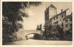 11745312 Brugg AG Aarebruecke Und Schwarzer Turm Brugg AG - Autres & Non Classés