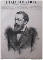 M. Brisson, Président Du Conseil, Ministre De La Justice - Page Original - 1885 - Historische Dokumente