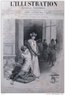 Théâtre De La Porte-Saint-Martin - "Théodora", Drame Par M. V.Sardou - Page Original - 1885 - Documents Historiques