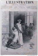 Théâtre De La Porte-Saint-Martin - "Théodora", Drame Par M. V.Sardou - Page Original - 1885 - Documenti Storici
