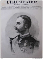 Roi Alphonse XII - Page Original - 1885 - Historische Documenten