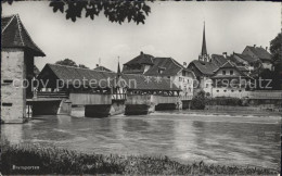 11745261 Bremgarten AG Holzbruecke Reusspartie Bremgarten AG - Andere & Zonder Classificatie