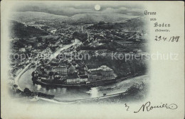 11745260 Baden AG Panorama Mit Limmat Baden - Sonstige & Ohne Zuordnung