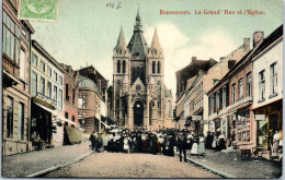 76 BONSECOURS - La Grande Rue Et L'eglise. - Bonsecours