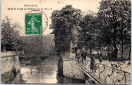 28 PONTGOUIN - Allee Et Canal Du CHATEAUde La Riviere - Sonstige & Ohne Zuordnung