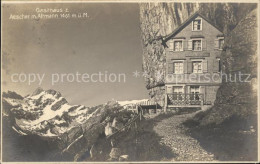 11745210 Aescher-Wildkirchli Gasthaus Aescher Mit Altmann Aescher-Wildkirchli - Andere & Zonder Classificatie