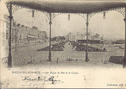 Boulogne Sur Mer - La Digue De Mer Et Le Casino   -  Edition N.D 69 - Boulogne Sur Mer