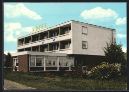 AK Bad Königshofen, Partie Am Hotel Haus Erika  - Bad Koenigshofen