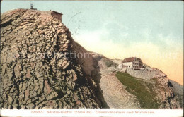 11745183 Saentis AR Gipfel Observatorium Und Gasthaus Saentis AR - Andere & Zonder Classificatie