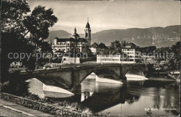 11745172 Solothurn Roetibruecke Kirche Solothurn - Andere & Zonder Classificatie