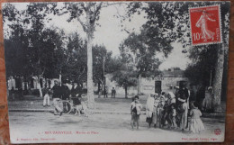 MOUZAIAVILLE (ALGERIE) - MAIRIE ET PLACE - Autres & Non Classés