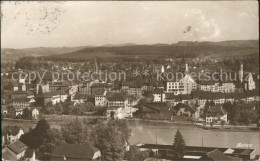 11745122 Aarau AG Stadtblick Mit Aare Aarau - Altri & Non Classificati