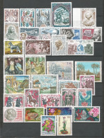MONACO ANNEE 1974 LOT DE 33 TP N°953 A 985 NEUFS** MNH TB COTE 80,10€ - Unused Stamps