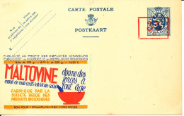 BELGIUM PPS SBEP 3 35C/50C "124" MALTOVINE UNUSED - Publibels