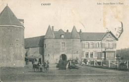 80 CANISY - Entrée Du Chateau - TB / RARE - Andere & Zonder Classificatie