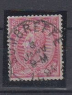BELGIË - OBP - 1884/91 - Nr 46 T0 (SOMBREFFE) - Coba + 4.00 € - 1884-1891 Leopold II