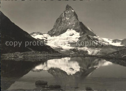 11742934 Zermatt VS Riffelsee Mit Matterhorn  - Sonstige & Ohne Zuordnung