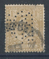 GB N°152 (o) Perforé - Perfin