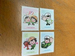 Taiwan Stamp Postman Car 2024 Postbox MNH - Autres & Non Classés