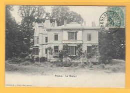 CPA  PRESLES  Le Manoir - 1904 - Presles