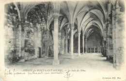  50 -  ABBAYE DU MONT SAINT MICHEL -  LA SALLE DES HOTES - Le Mont Saint Michel