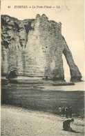   76 - ETRETAT - LA PORTE D'AVAL - TAXE 30 CTS - Etretat